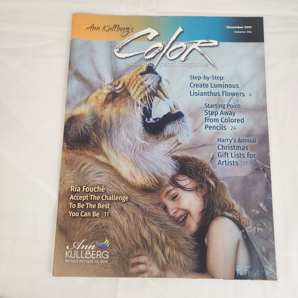 Color Magazine December 2021 By Ann Kullberg Colored Pencil Art